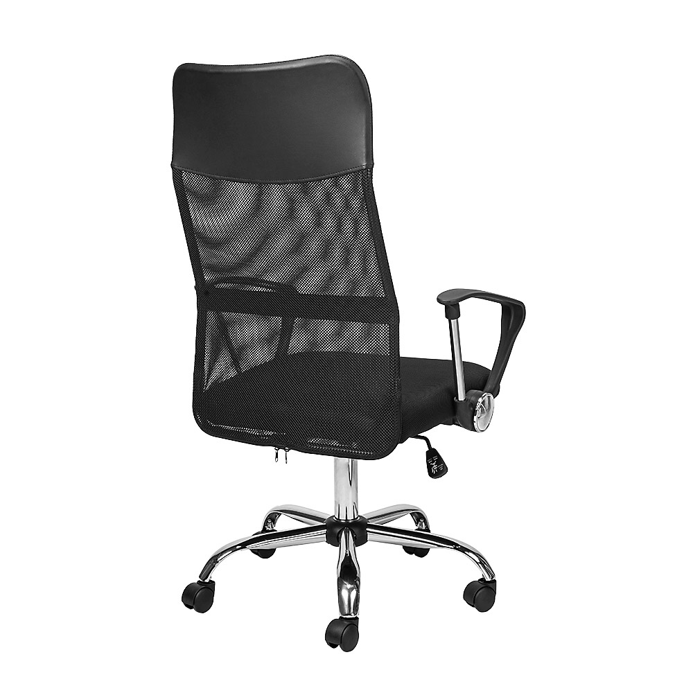 Cadeira Presidente MAXOFFICE MOCH-2001/BK Giratória Tela Mesh com Balanço Suporta 120kg Preta
