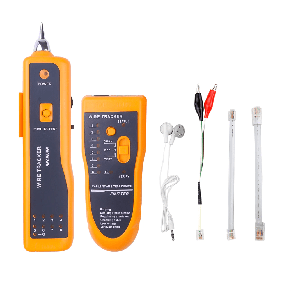 KIT Localizador e Testador de Cabos RJ45 e RJ11 c/Zumbidor FEPRO-TC350 Exbom - Imagem 3