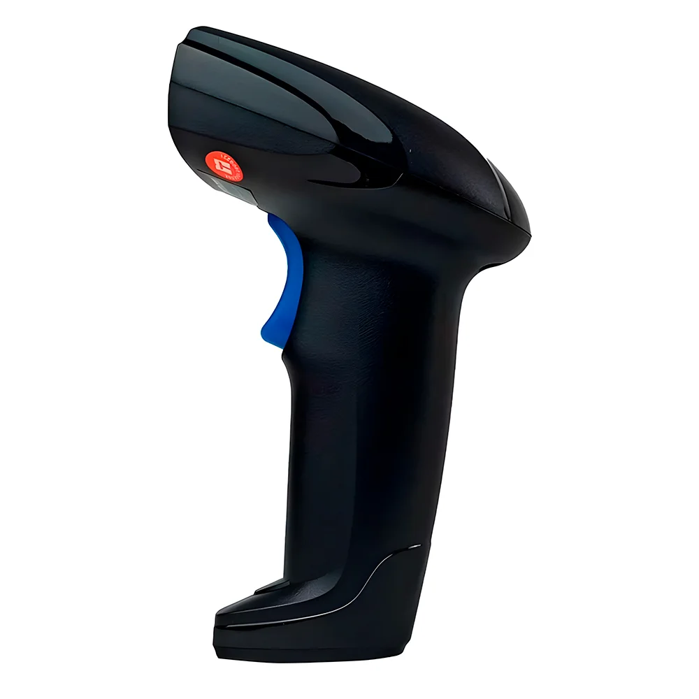 Leitor de Código Barras EXBOM LCB-S600A Sem Fio 2.4GHz USB 1D Laser Plug and Play Preto - Imagem 2