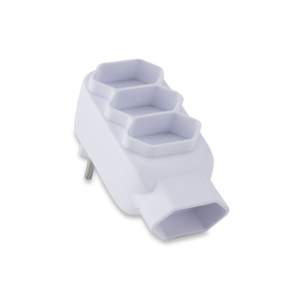 Adaptador de Tomada T Benjamim 4 Saídas Bipolar 10A 250V Forceline 180100005 - Imagem 2