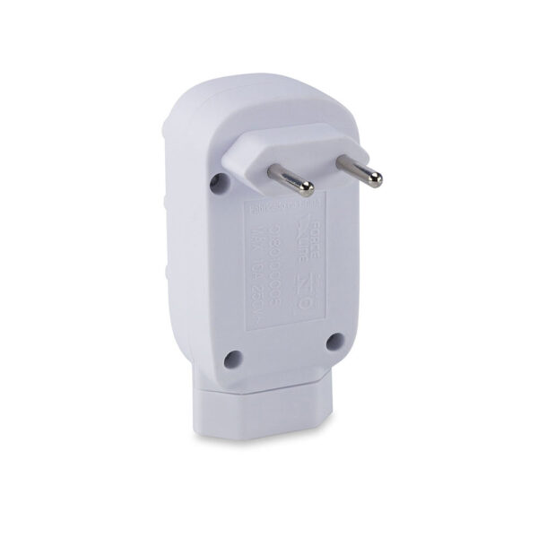 Adaptador de Tomada T Benjamim 4 Saídas Bipolar 10A 250V Forceline 180100005 - Imagem 3