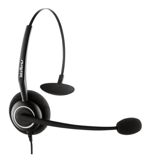 Headset Monoauricular Intelbras CHS 55 USB com Microfone Cancelador de Ruído, Controle de Volume e Tiara Ajustável - Imagem 3