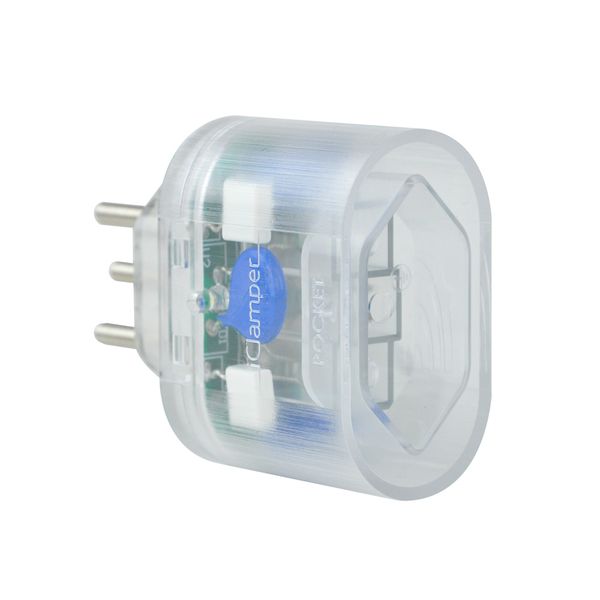 Protetor de Surtos Clamper iClamper Pocket 1 Tomada 10A 3 Pinos Bivolt Transparente - Imagem 2