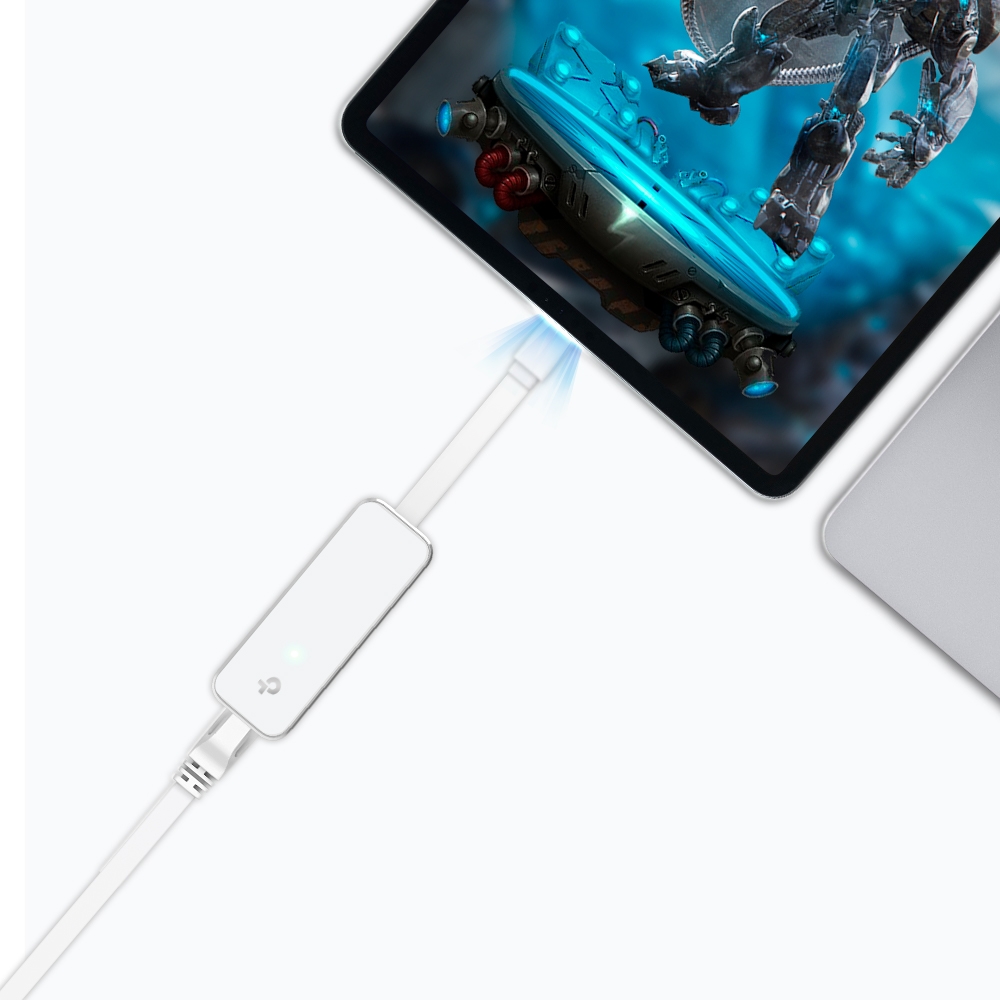 Adaptador de Rede USB-C 3.0 para RJ45 Gigabit Ethernet 10/100/1000Mbps TP-Link UE300C - Imagem 5