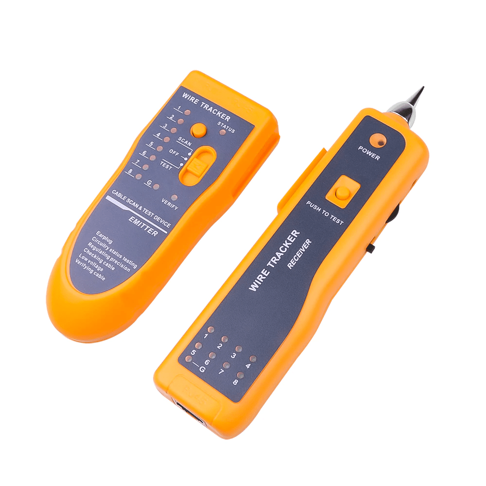 KIT Localizador e Testador de Cabos RJ45 e RJ11 c/Zumbidor FEPRO-TC350 Exbom - Imagem 2