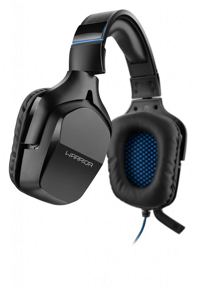 Headset Gamer Multilaser Warrior PH158 USB Multiplataforma PC PS3 PS4 Xbox 360 com Microfone Omnidirecional - Imagem 3