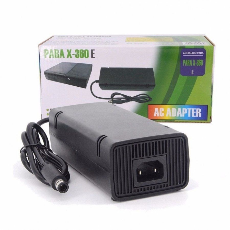 Fonte de Alimentação para Xbox 360 Super Slim 115W Bivolt 100-240V Genérica Adaptador AC - Imagem 3