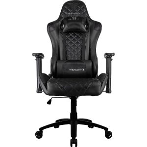 Cadeira Gamer ThunderX3 TGC12 Preta, Reclinável 135°, Pistão Classe 4, Braço 2D, Suporta até 125kg, Base de Aço