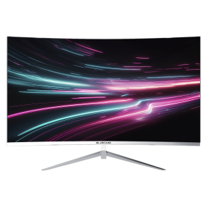 Monitor Gamer 27" BM27FFH3GCW Bluecase Full HD 1920x1080 VA Curvo 1800R 100Hz HDMI VGA VESA Branco