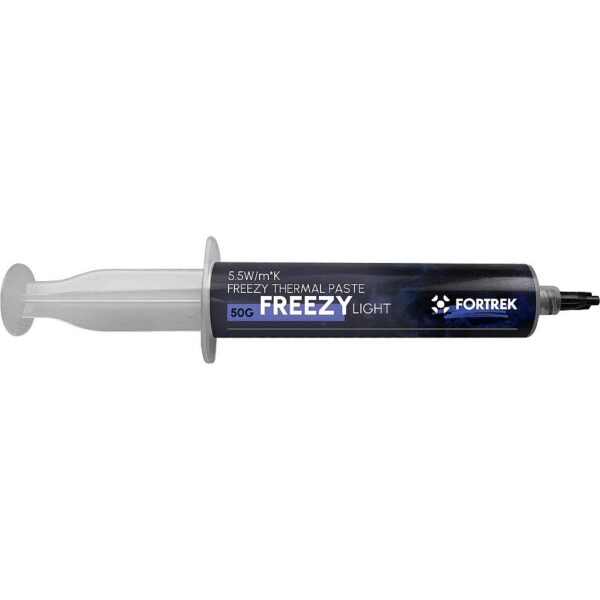Pasta Térmica Fortrek Freezy Light 50g 5,5W/mK Silver com Aplicador