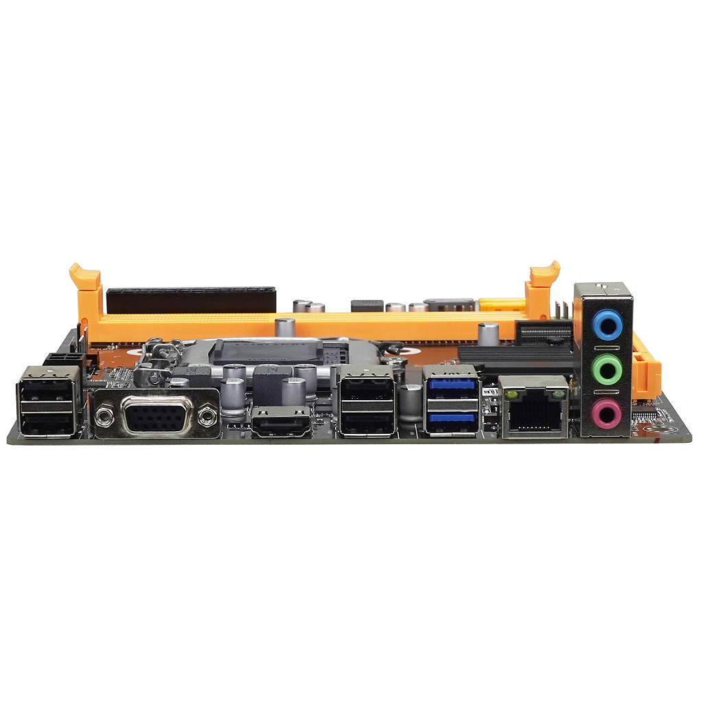 Placa-Mãe LGA1150 H81 BRAZIL PC BPC-H81-ITX-M.2-TG DDR3 M.2 HDMI VGA Gigabit ITX - foto 2