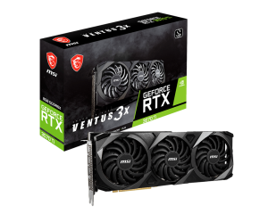 Placa de Vídeo Gamer RTX 3070 Ti 8GB GDDR6X Ventus 3X OC MSI