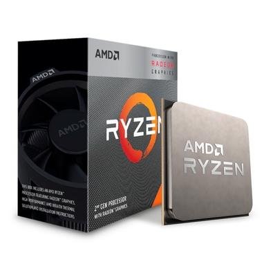 Processador AMD Ryzen 3 3200G AM4 4 Núcleos Threads 3.6GHz (4.0GHz Turbo) Gráficos Radeon Vega 8 Box