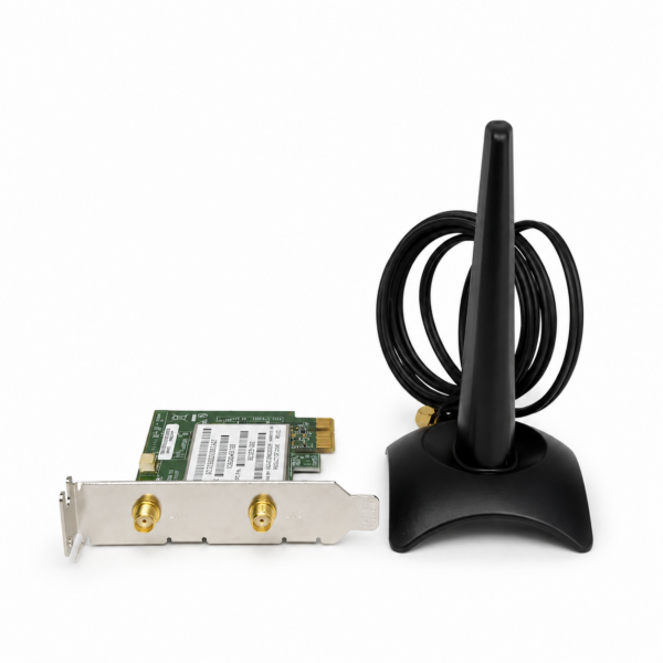 Placa de Rede Wi-Fi PCI-E WN7600R-MV 300Mbps Dual Bandcom Antena Low Profile (Seminovo)