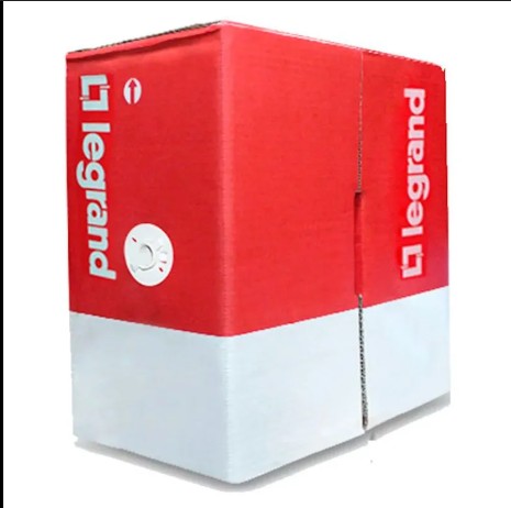 Cabo de Rede LEGRAND CAT6 Rolo com 305 Metros Cinza
