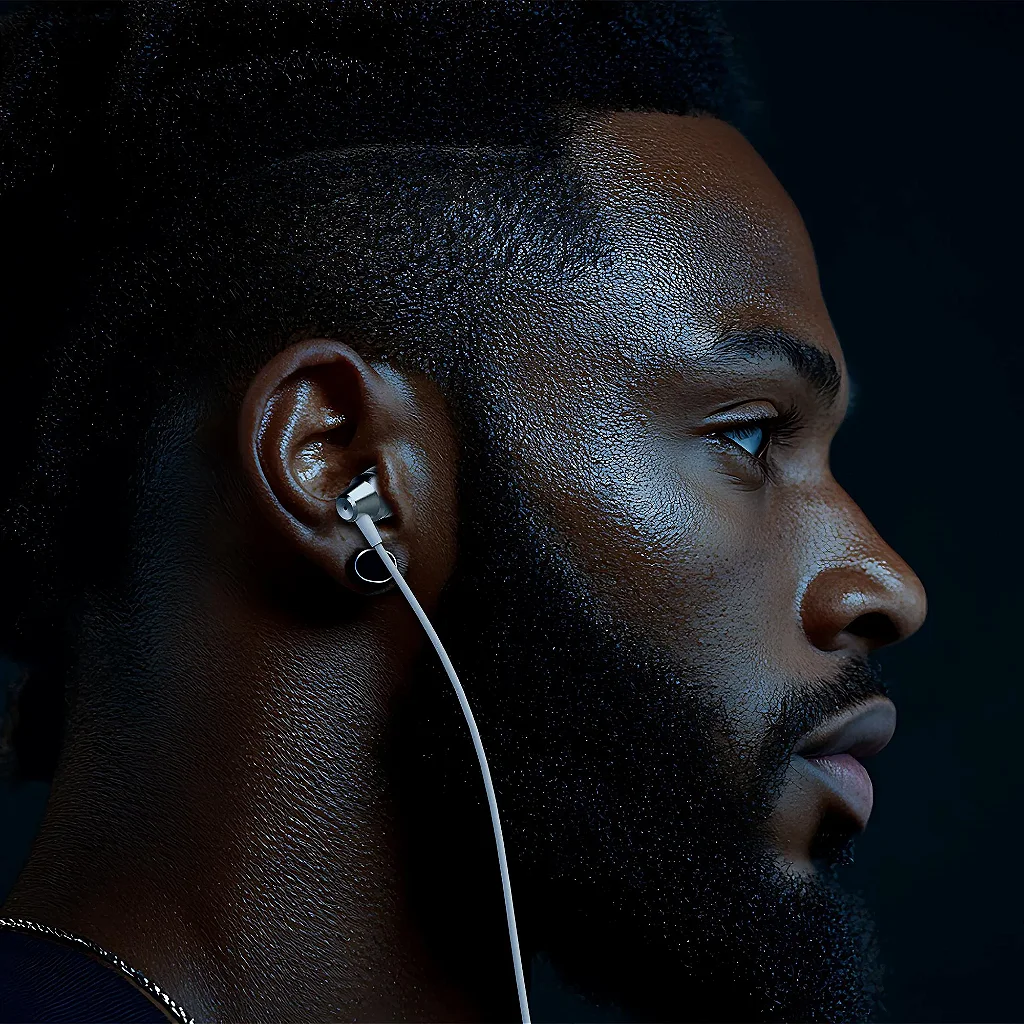 Fone de Ouvido Intra-Auricular Fortrek IE210 Branco/USB-C/Microfone/Drivers 14mm - Imagem 2
