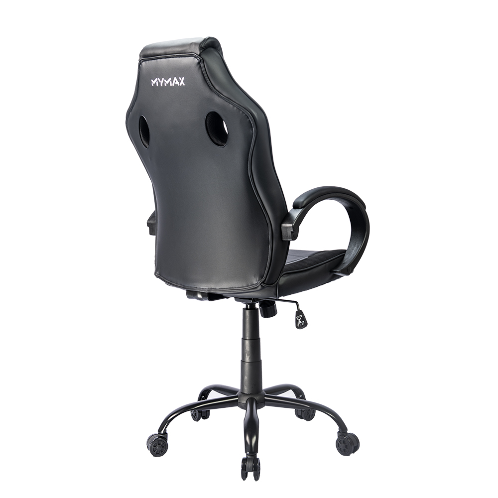 Cadeira Gamer MX0 Giratória Preto Mymx - Conforto Ergonômico para Gamers - Imagem 4