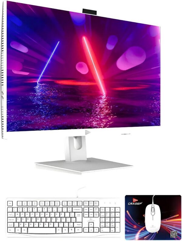 All in One GRASEP 23.8" Core i5-5300U 16GB DDR3 SSD 512GB M.2 Wi-Fi 5.0 Bluetooth 4.2 Windows 11