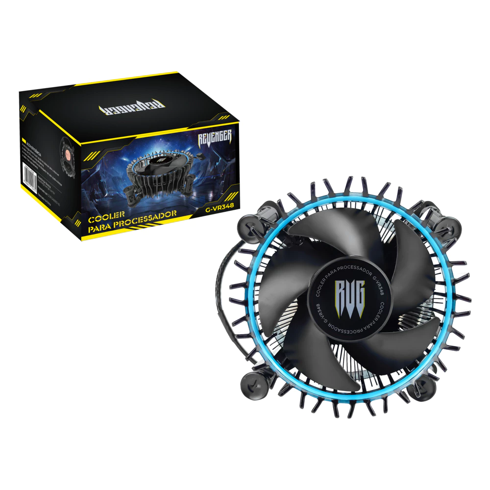 Cooler para Processador Intel Revenger G-VR348 80mm PWM 4 Pinos TDP 105W - Imagem 3