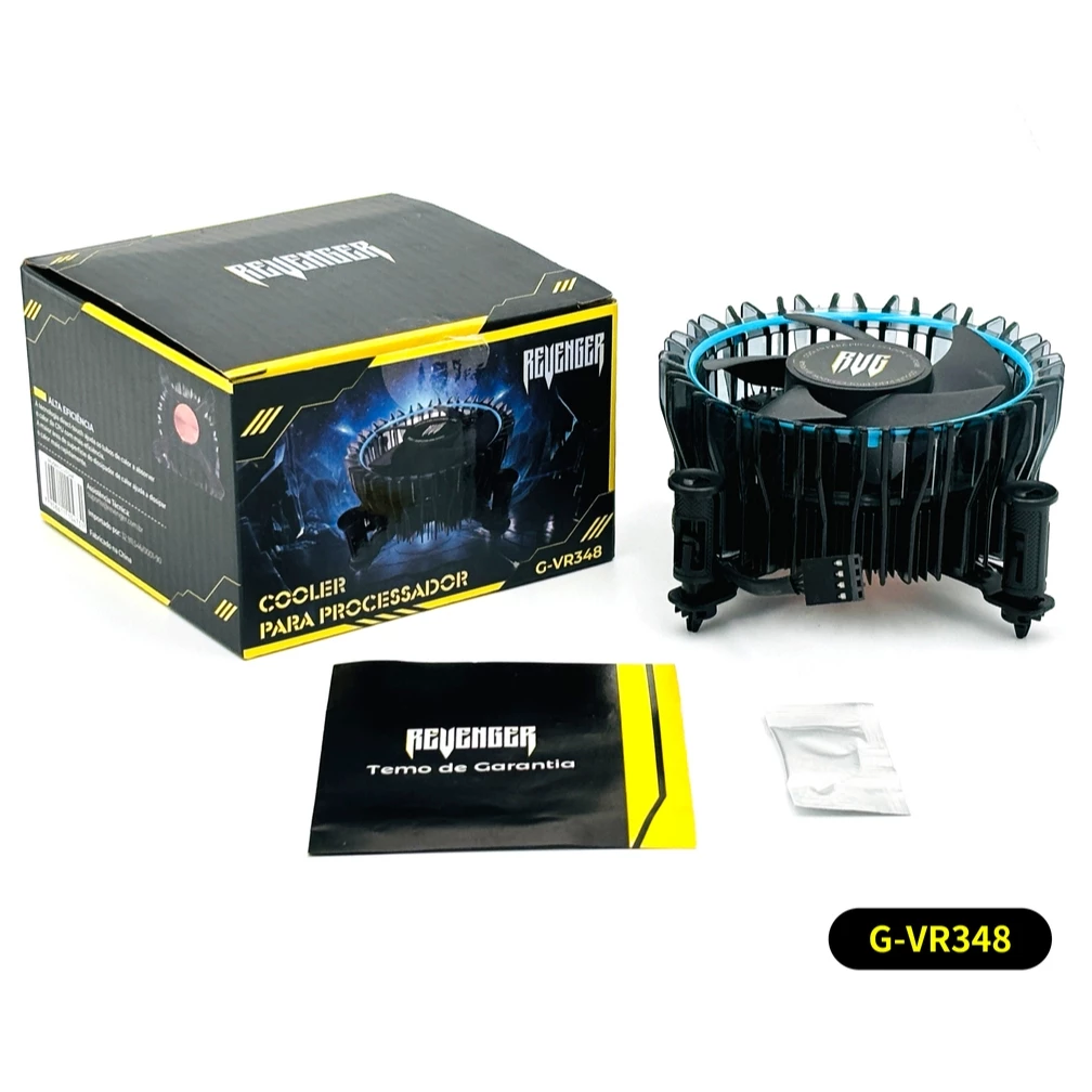 Cooler para Processador Intel Revenger G-VR348 80mm PWM 4 Pinos TDP 105W - Imagem 4