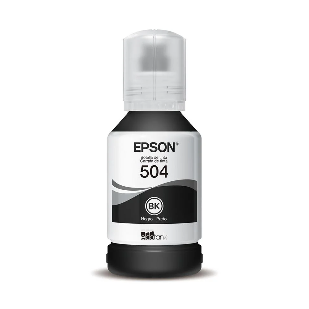 Refil de Tinta Original Epson T504122-BR Preto Rendimento de 7500 Páginas - Imagem 2