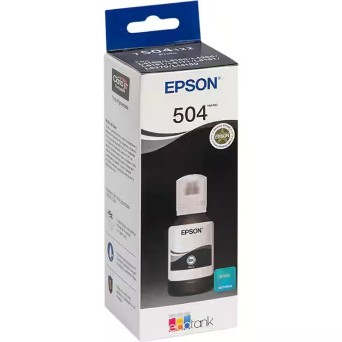 Refil de Tinta Original Epson T504122-BR Preto Rendimento de 7500 Páginas - Imagem 3