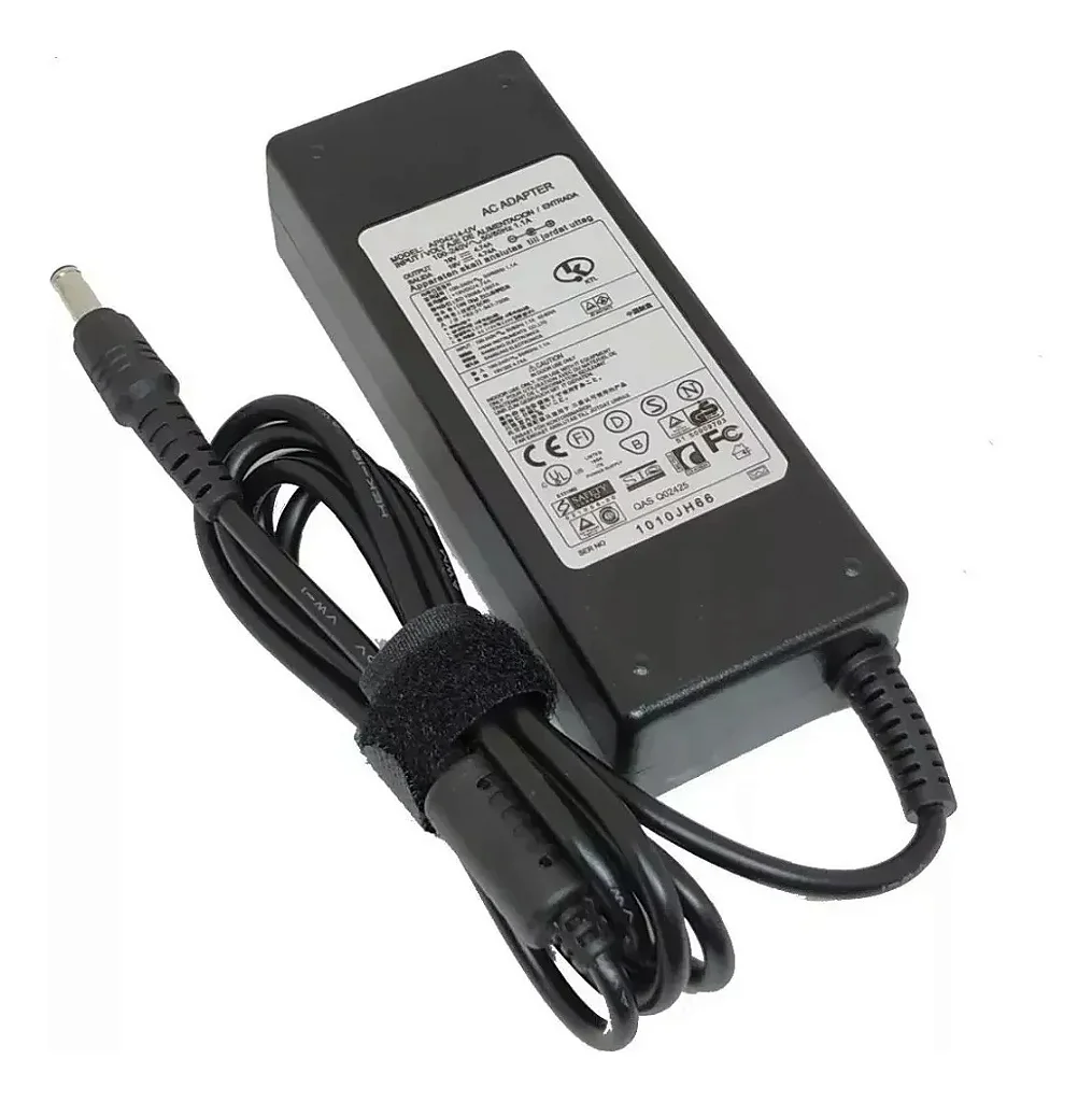 fonte carregador Notebook Samsung 90W 19V 4.74A Conector 5.5x3.0mm Bivolt Preto - Imagem 3