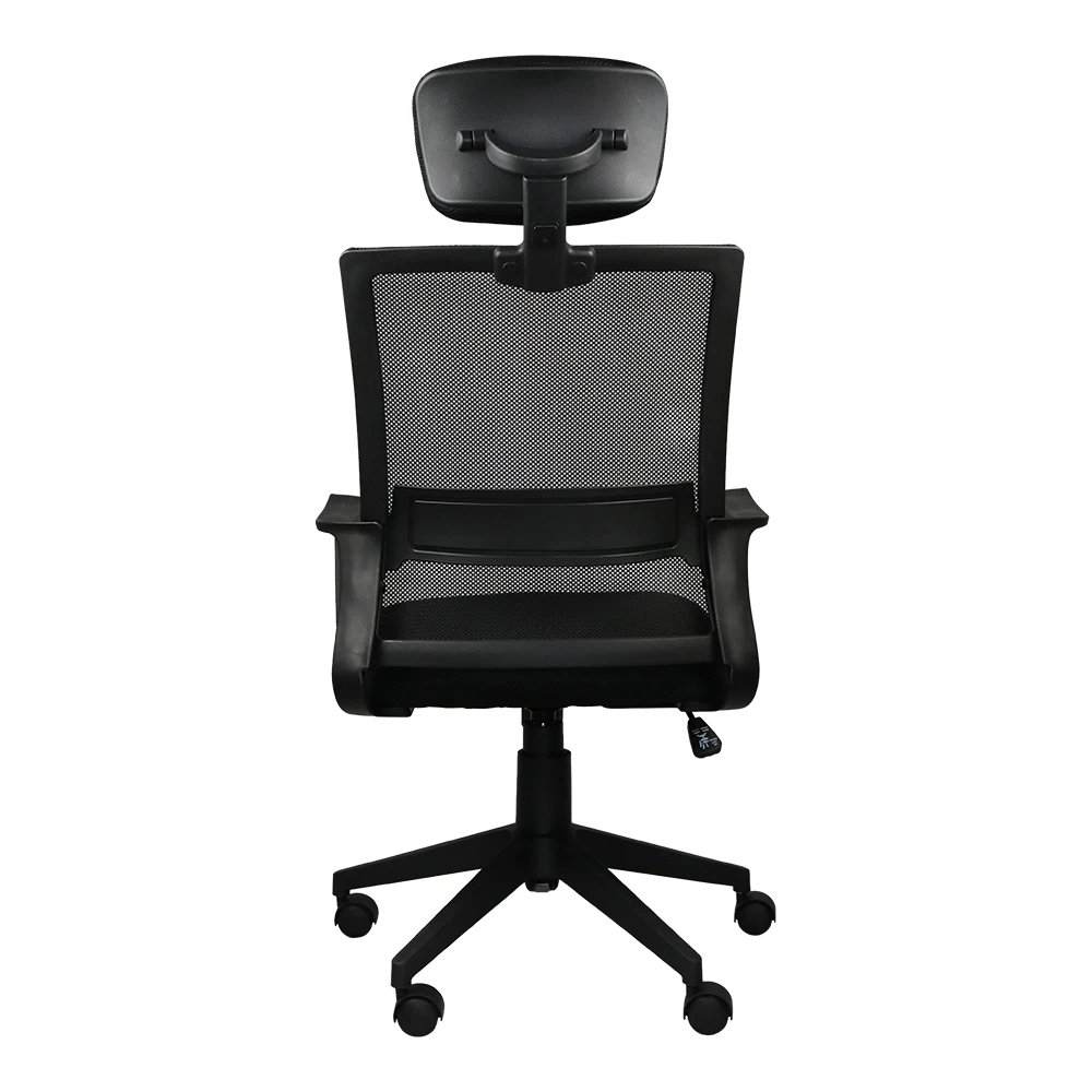 Cadeira Escritório Diretor Ergonômica Maxoffice 011495 Preta, Tela Mesh, Ajuste de Altura, Suporta 120kg, Base Metálica - Imagem 5