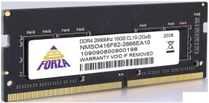 Memória DDR4 16GB 2666MHz Notebook NMSO416F82-2666EA00 Neo Forza