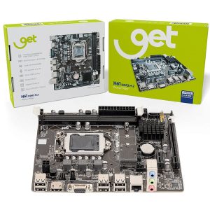Placa-Mãe LGA1155 H61 GET DDR3 NVMe M.2 mATX