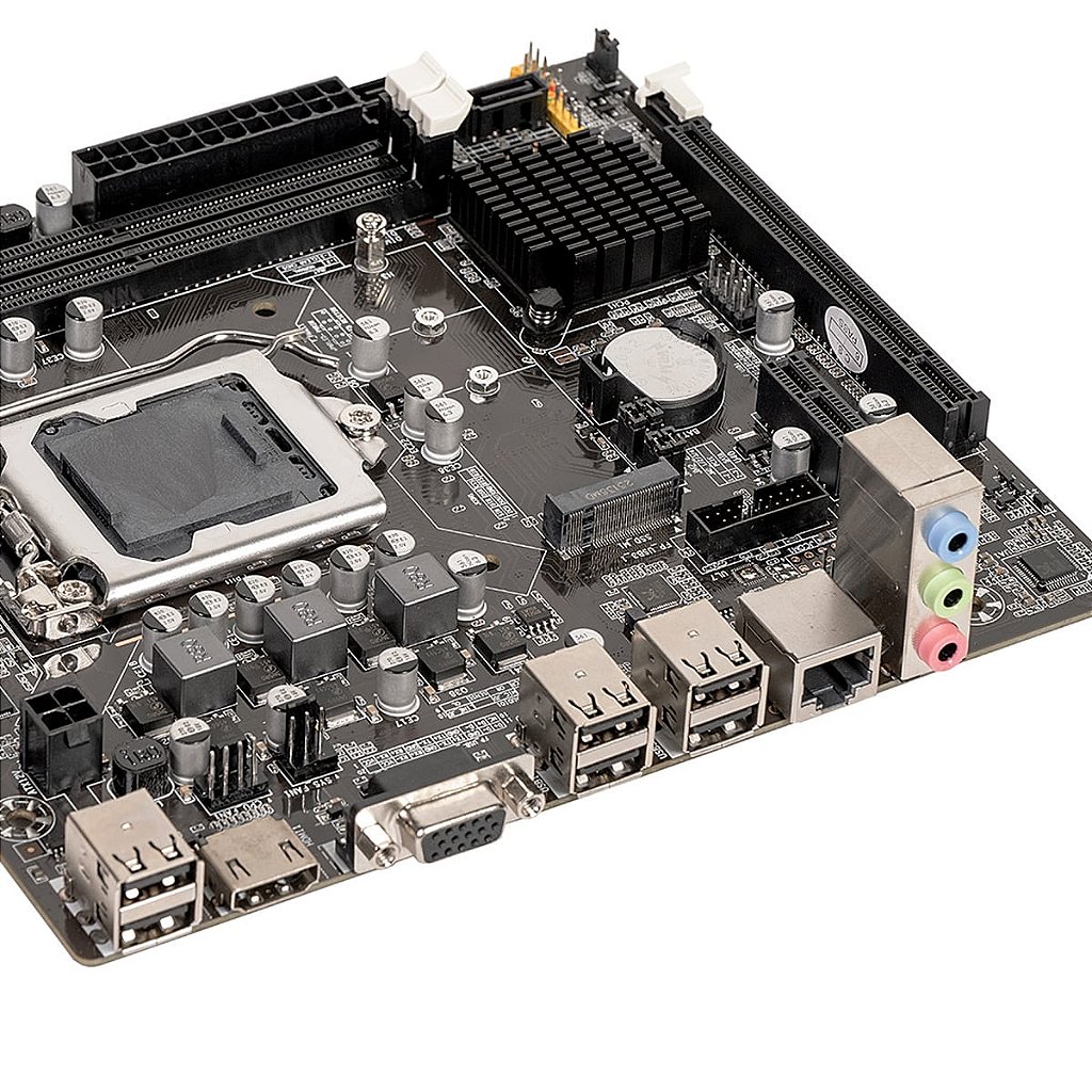 Placa-Mãe LGA1155 H61 GET DDR3 NVMe M.2 mATX