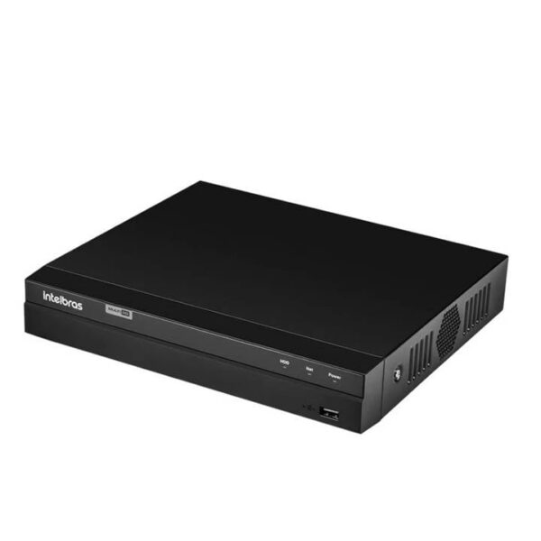Gravador de Vídeo Digital Intelbras MHDX 1208-C 8 Canais Dual Audio Full HD Lite