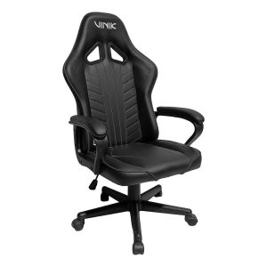 Cadeira Gamer Vinik Vega Suporta 120kg Inclinação 3-16° Preta