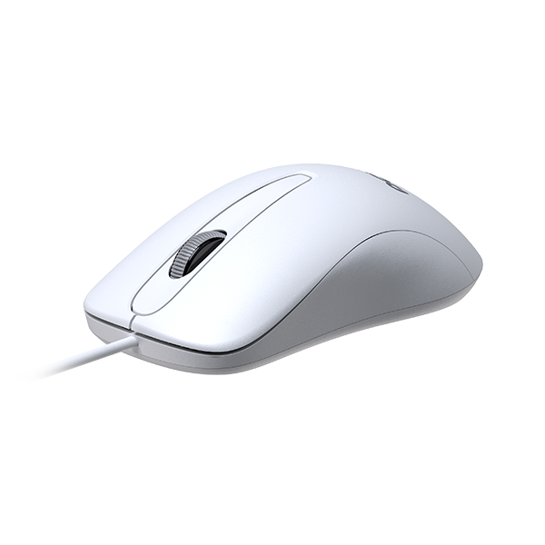 Kit Teclado E Mouse Usb Pcyes Soft Branco - Imagem 3