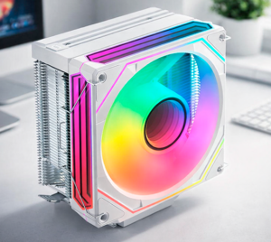 Cooler para Processador KMEX AC05 120mm AMD Intel LGA1700 800-1800RPM ARGB