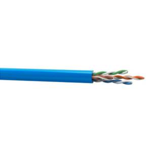 Cabo de Rede CAT6 WEC 24AWG Caixa 305M Azul Homologado
