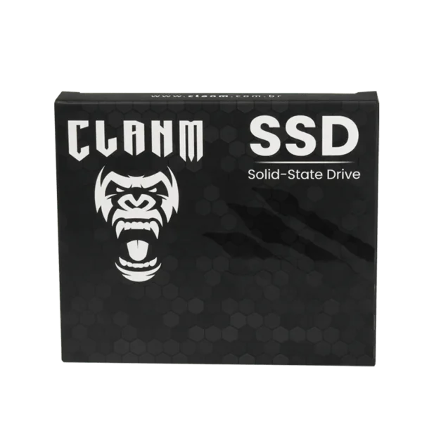 SSD CLANM 120GB SATA III 2.5pol 500MB/s