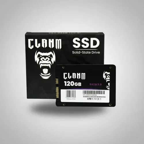 SSD CLANM 120GB SATA III 2.5pol 500MB/s - Imagem 2