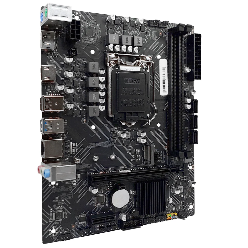 Placa-Mãe LGA1200 H510 BRAZIL PC BPC-H510PM.2-G DDR4 M.2 HDMI DisplayPort mATX