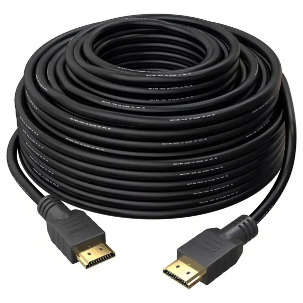 Cabo HDMI 1.4 15 Metros com Filtro Full HD 1080p para TV e Monitor Preto
