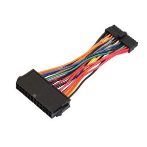 Cabo Adaptador de Força Fonte ATX 24 Pinos para Placa Mãe Mini ATX 24 Pinos 14cm