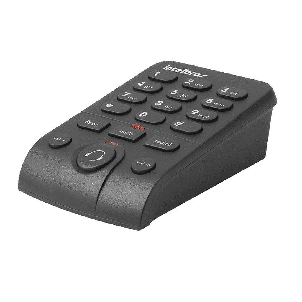 Telefone Headset Intelbras HSB 50 com Base Discadora para Linha Analógica e Microfone Cancelador de Ruído - Imagem 5