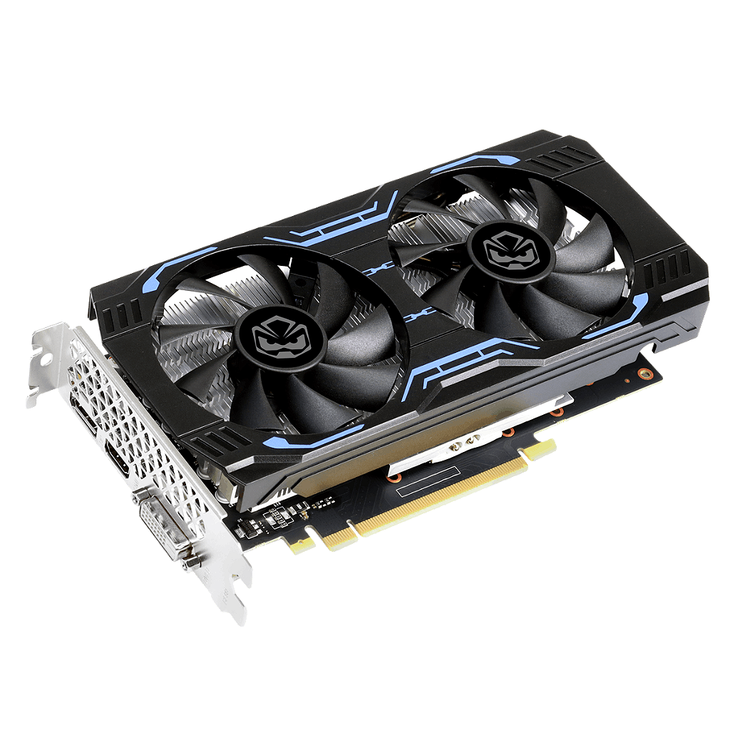 Placa de Vídeo PCYES GTX 1660 Super 6GB GDDR6 Dual Fan Graffiti Series PA1660S6GR6DF