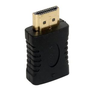 Adaptador HDMI Fêmea x HDMI Macho Knup KP-5030 Full HD Conectores Banhados a Ouro