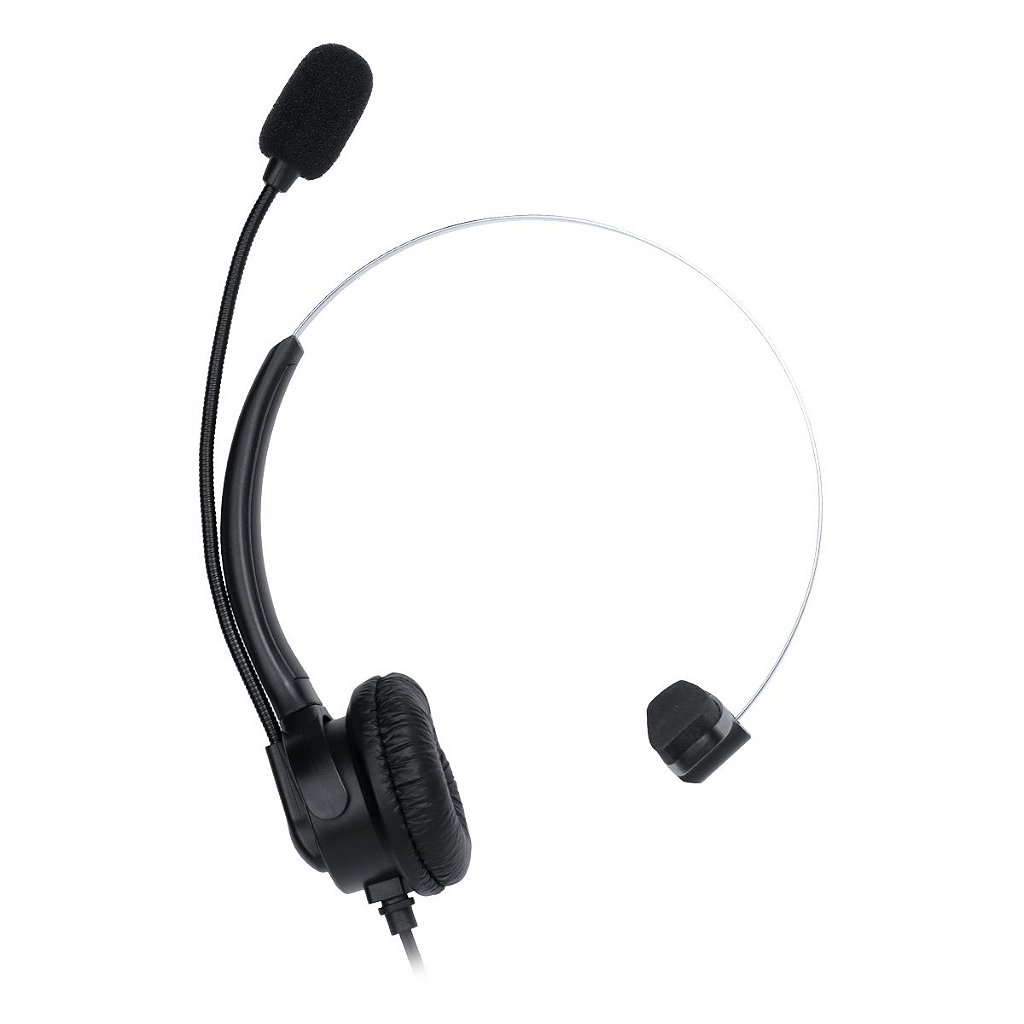 Headset Monoauricular Corporativo Vinik VK400RJ9 com Microfone Ajustável e Conector RJ9 para Telefone IP - Imagem 4