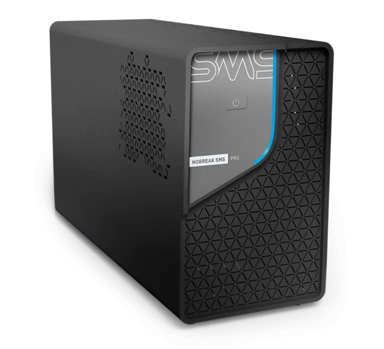 Nobreak SMS PRO 1500VA 29401 Interativo Bivolt Universal 8 Tomadas 2 Baterias Internas