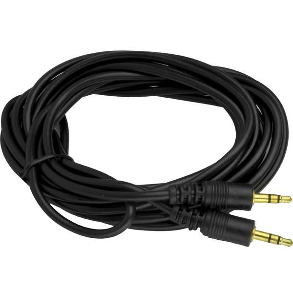 Cabo de Áudio Auxiliar P2 x P2 Estéreo 3.5mm 5 Metros Exbom CBX-A2P250 - Imagem 3
