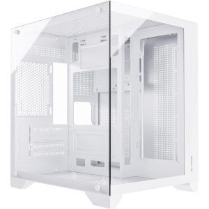 Gabinete Fortrek Clarity White Mid Tower Aquário Vidro Temperado Branco Micro ATX/ITX USB 3.0