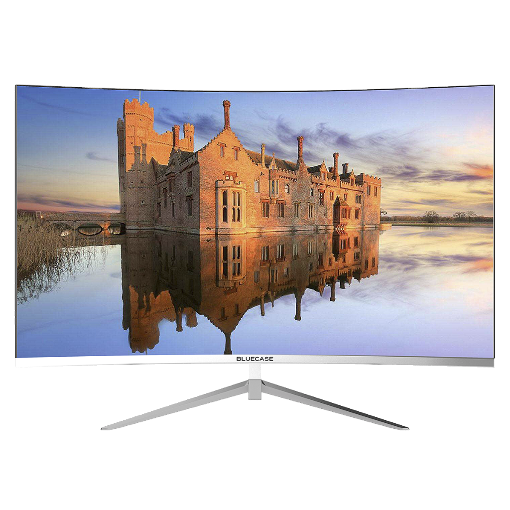 Monitor BLUECASE 27pol BM27FFH3GCW Full HD VA Curvo 100Hz HDMI VGA Branco - foto 2