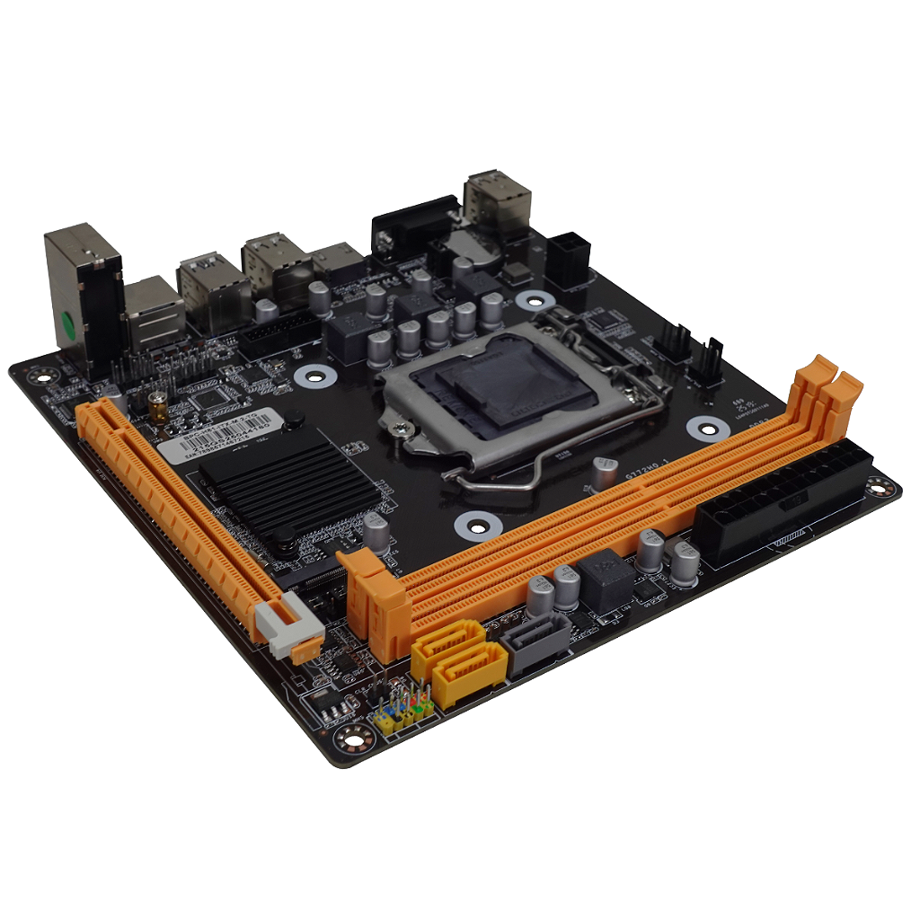 Placa-Mãe LGA1150 H81 BRAZIL PC BPC-H81-ITX-M.2-TG DDR3 M.2 HDMI VGA Gigabit ITX - foto 3